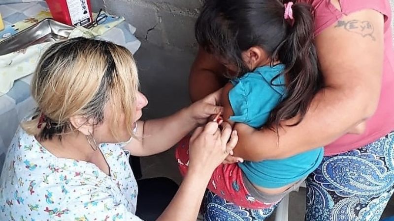 Restan vacunarse contra el sarampión y la rubéola más de 750 mil niños en el país