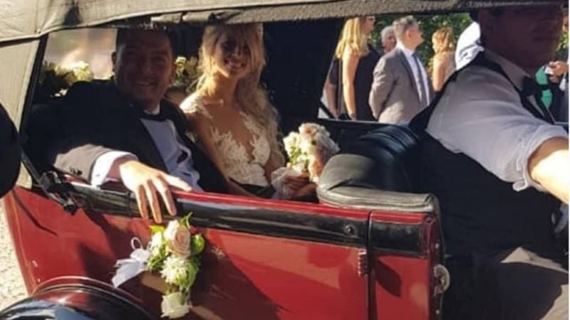 Se casó Damián Córdoba en Ascochinga