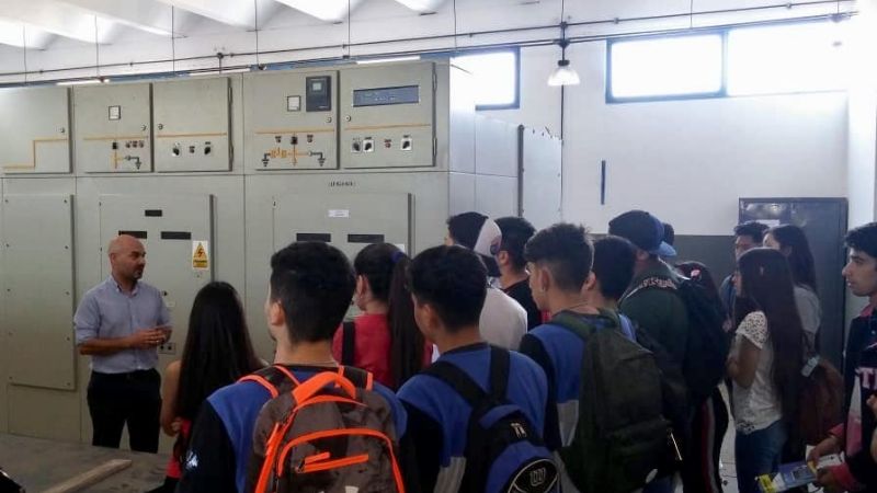 Alumnos de la ENET N°1 visitaron la EC SAPEM