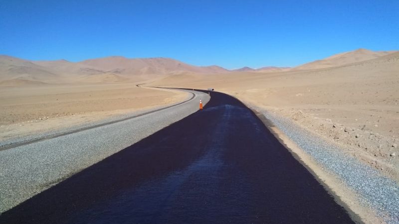En enero, Chile terminará con la pavimentación del Paso de San Francisco