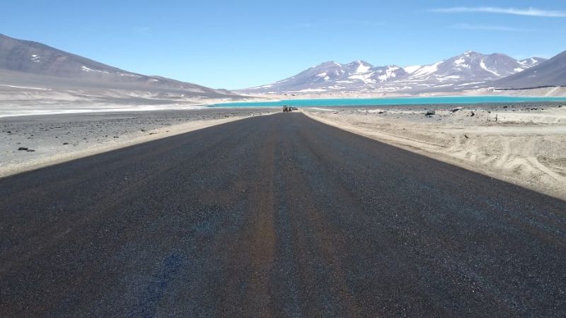 En enero, Chile terminará con la pavimentación del Paso de San Francisco