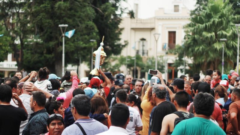Americano en el Paseo de la Fe