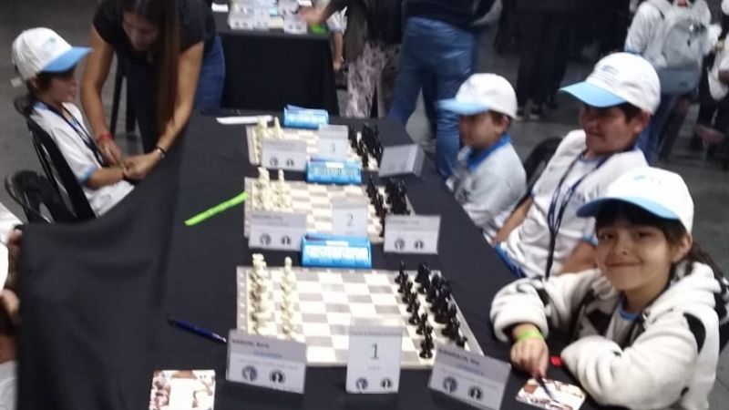Niños de UTHGRA Catamarca en Encuentro de Ajedrez