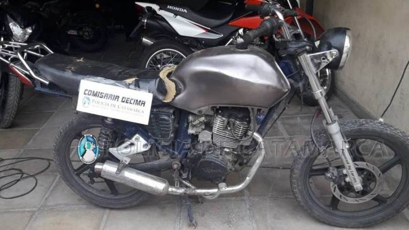 Secuestran tres motos en la Capital