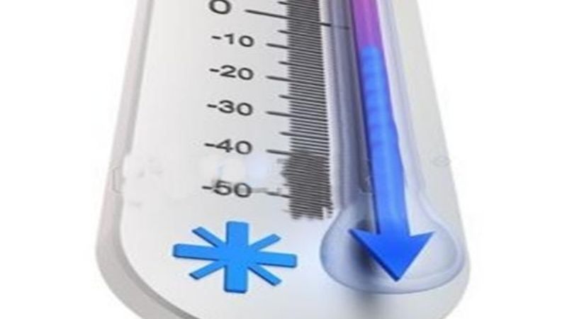 Se espera un brusco descenso de la temperatura