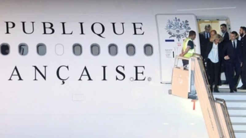 Macron llegó a la Argentina para participar de la cumbre del G20