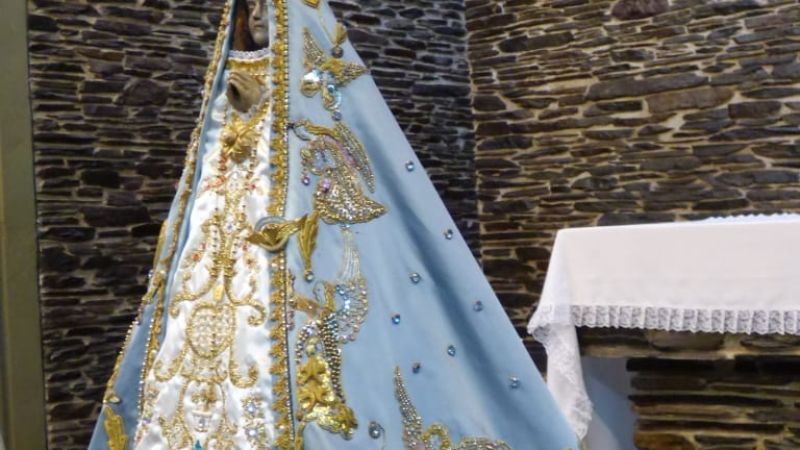 Por primera vez, el cambio de manto fue en el Monasterio de las Dominicas