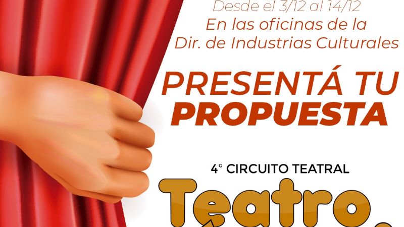 Lanzan el “4° Circuito de Teatro Va”