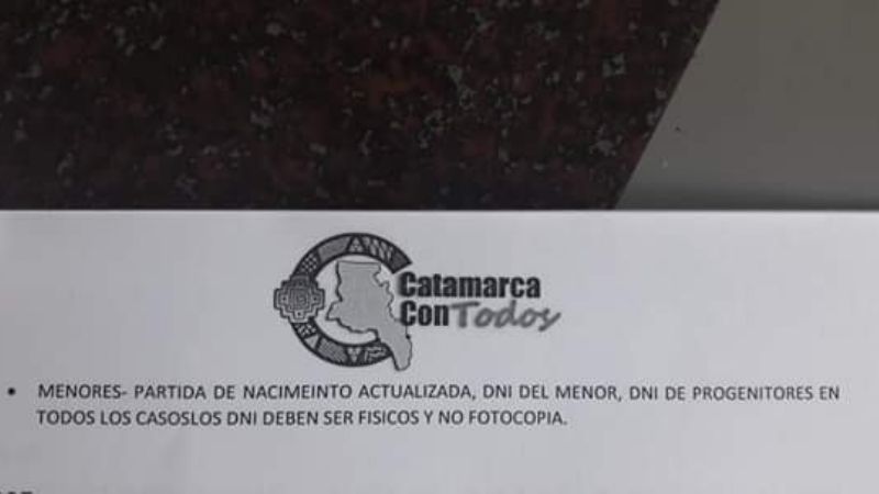 "Catamarca con todos" en Tapso