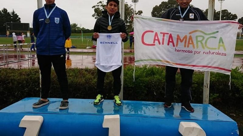 Moreyra con Bronce y récord provincial de Marcha