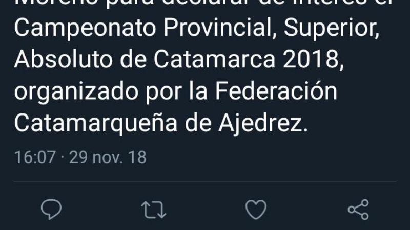 Torneo Absoluto Superior de Catamarca 2018