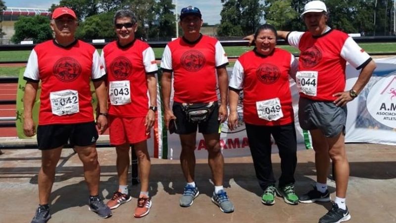 Másters de Catamarca con 10 medallas en el Nacional