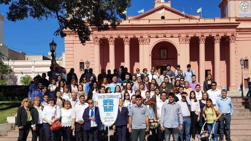 Homenaje de los legislativos a la Madre del Valle