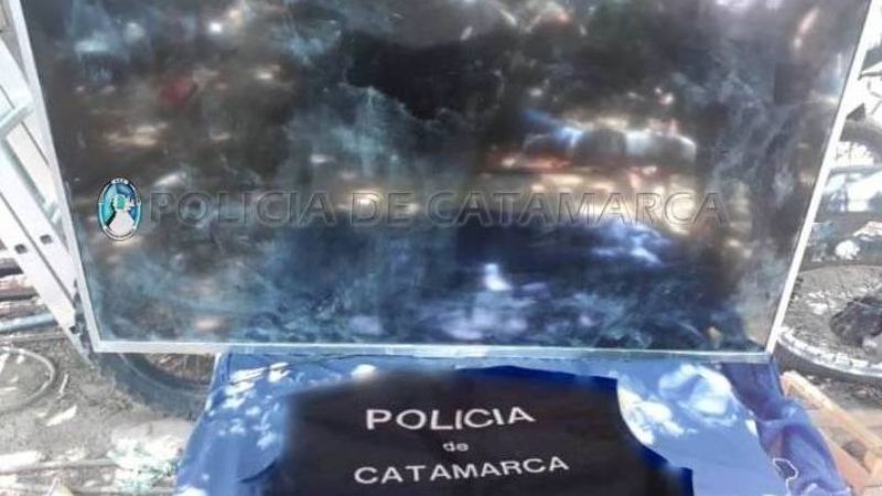 Tras un registro domiciliario recuperan un televisor robado