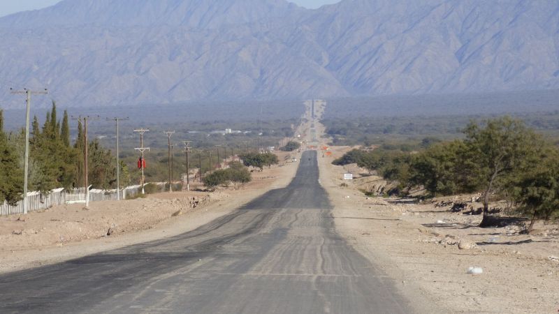 Paralizan la construcción de la ruta Andalgalá-Belén