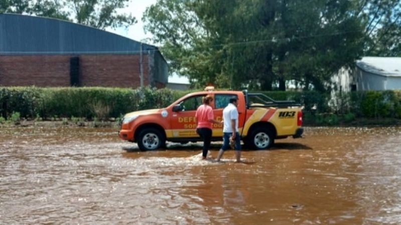 El Este sufrió un fuerte temporal