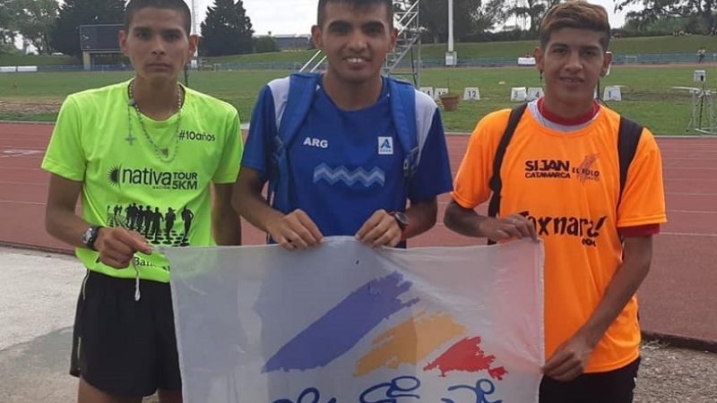 David Nieva 5to. en los 5000 Mts. del Nacional U20