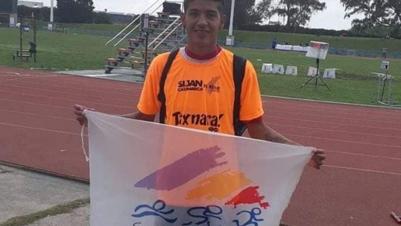 David Nieva 5to. en los 5000 Mts. del Nacional U20