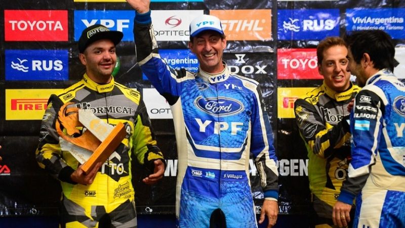 En la mejor carrera de Augusto, Villagra fue campeón