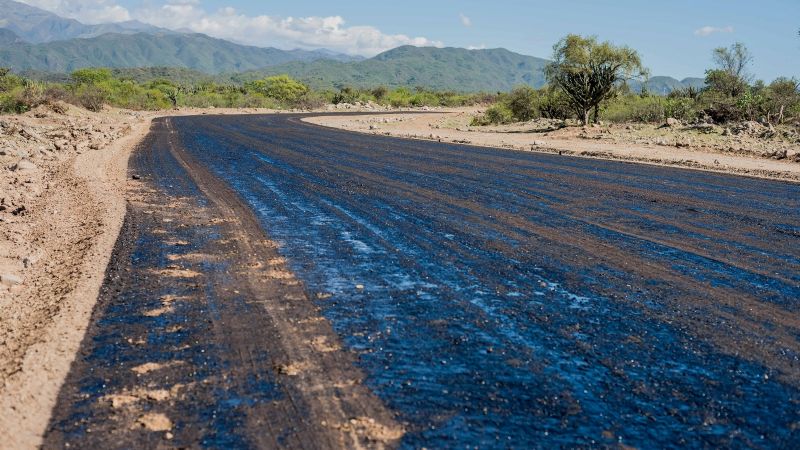 Avanza la obra de pavimentación de la conexión vial en la zona suroeste