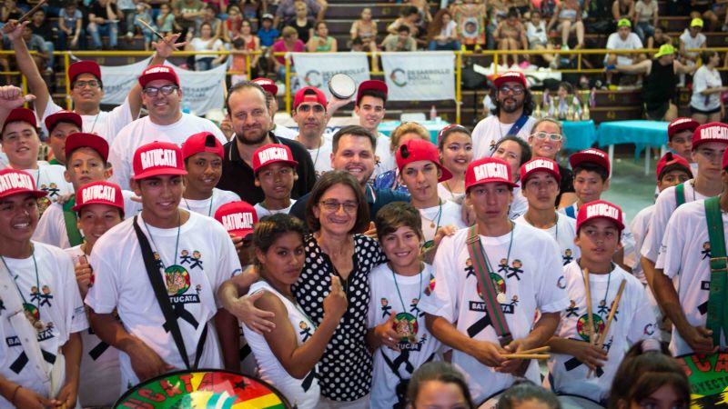 “La Locura” ganó el concurso de batucadas