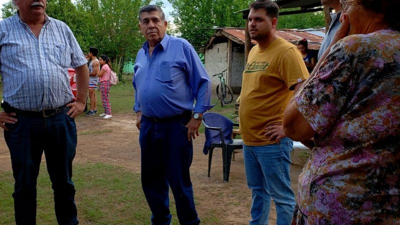 Operativo de asistencia por el temporal en el Este provincial