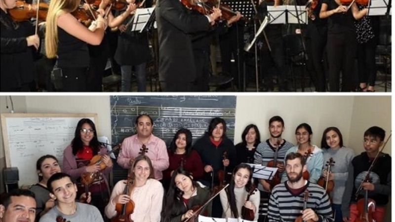 Orquesta juvenil de La Rioja brindará conciertos junto a alumnos del Zambonini