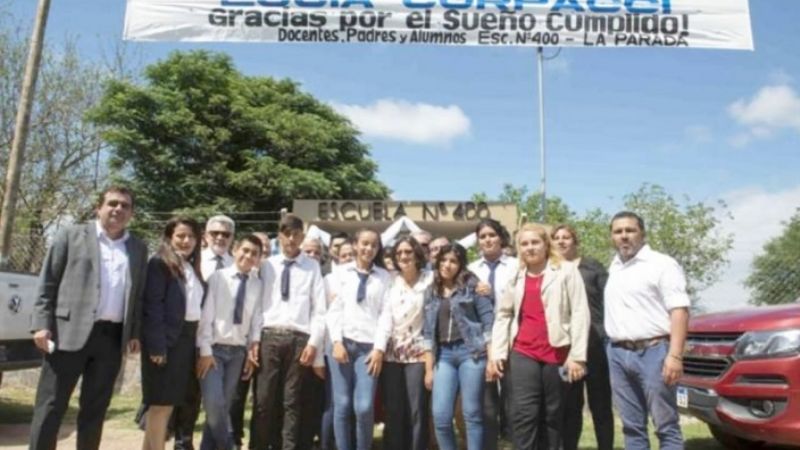 Corpacci participó de los Festejos del Aniversario de Icaño