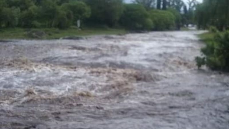Gran crecida del Rio de Guayamba
