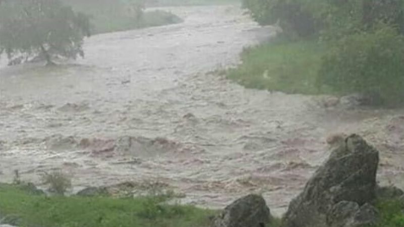 Gran crecida del Rio de Guayamba