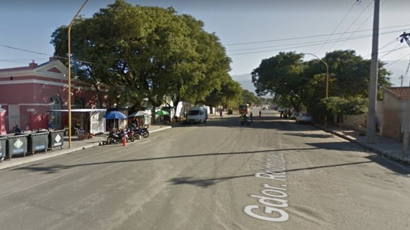 Lo detienen con un arma blanca