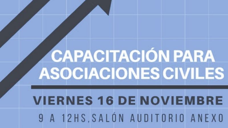Capacitación sobre regularización de asociaciones