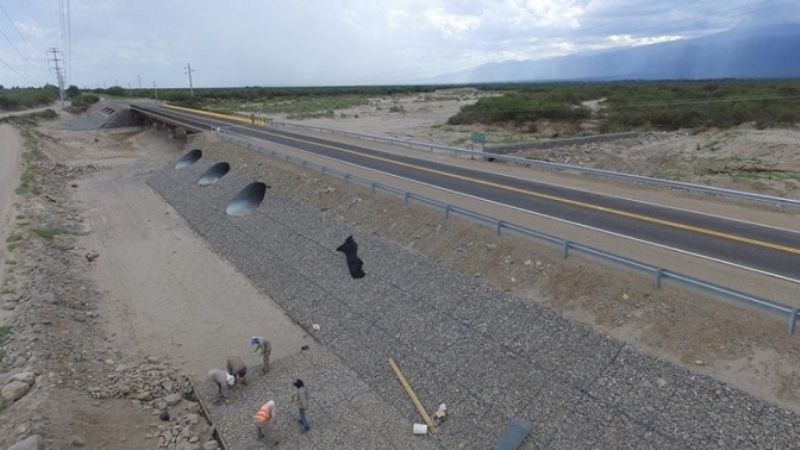 Ya está habilitado el puente sobre el Río Santa Cruz, en Ruta N°33