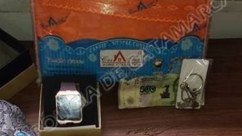 Detienen a una mujer con elementos robados