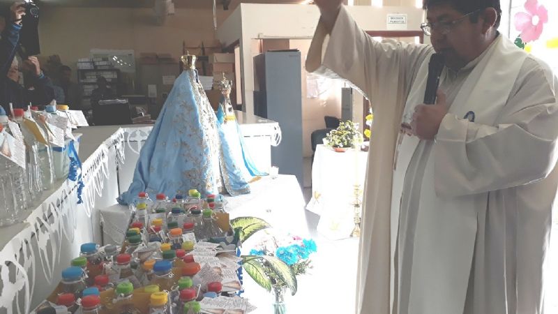 Catastro recibió a la Virgen entorno a la Eucaristía