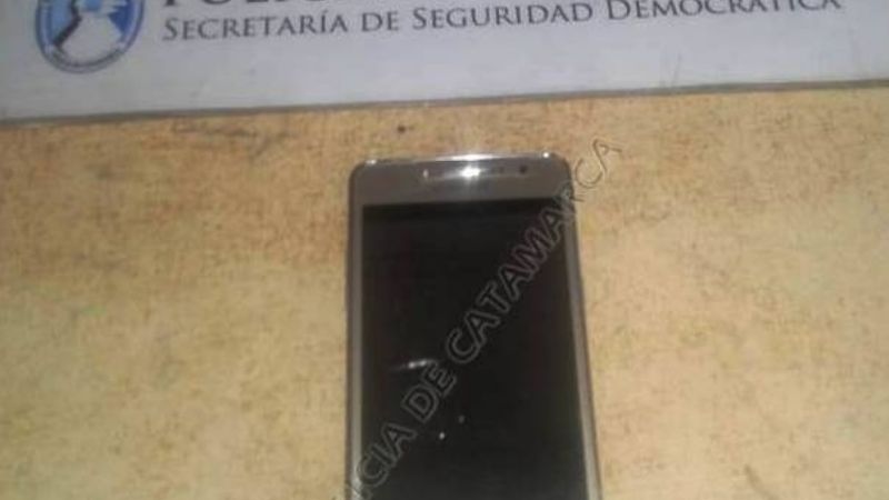 Aprehenden a un joven que le arrebató el celular a una adolescente