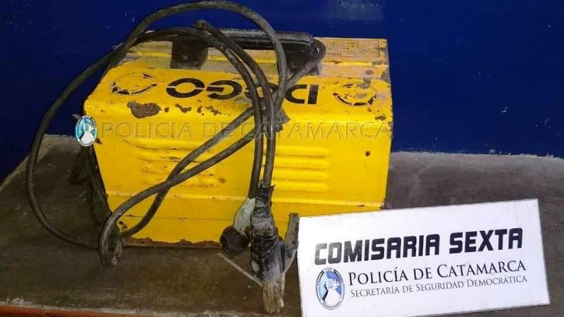 Recuperan elementos robados en el sector sur de la Capital