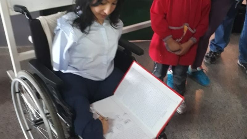 Celeste Moya en El Alto