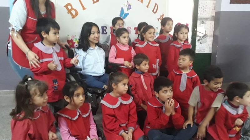 Celeste Moya en El Alto