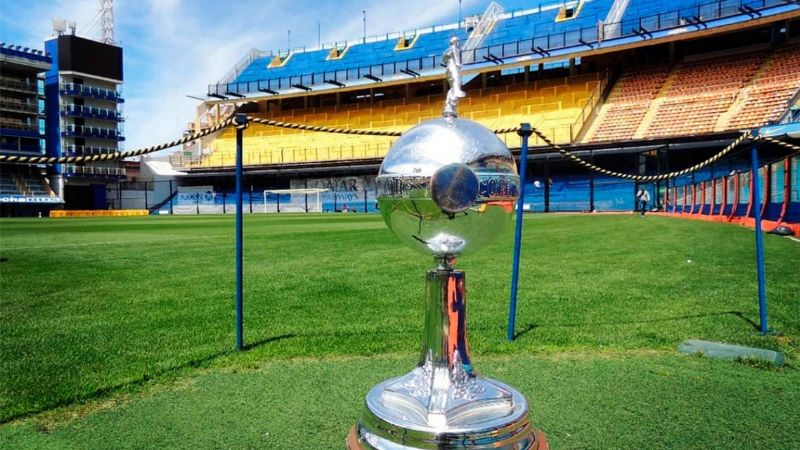 La Copa Libertadores ya llegó a La Bombonera