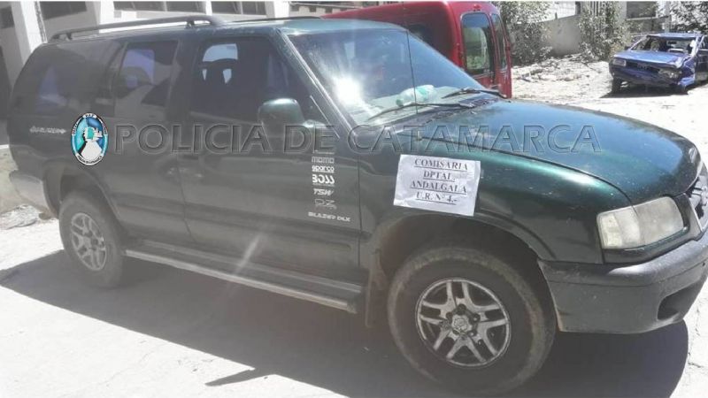 Secuestran 120 Kg. de rodocrosita en Andalgalá: Hay cinco detenidos