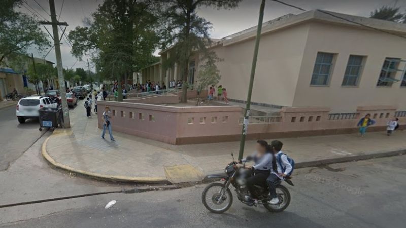 Nene sufrió grave herida en una escuela