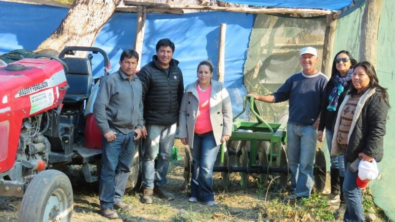 Se completó la entrega de herramientas para productores nogaleros
