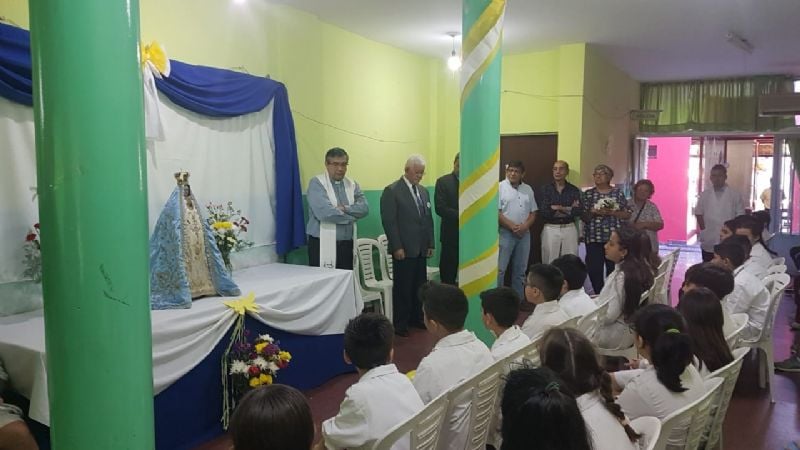 La Virgen continúa peregrinando por organismos e instituciones