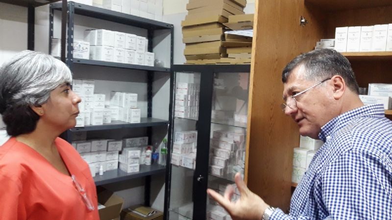 Luego de las lluvias, trabajan en el estado sanitario de Los Altos