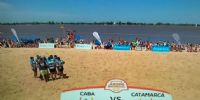 LAS PLAYAS ROSARINAS del Paraná fueron testigo de un nuevo título de Catamarca.