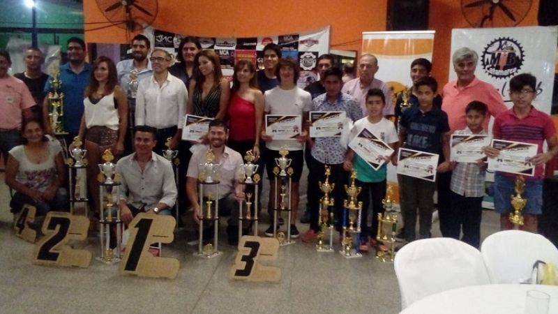 El MTB y el XCO  premiaron a los mejores de 2018