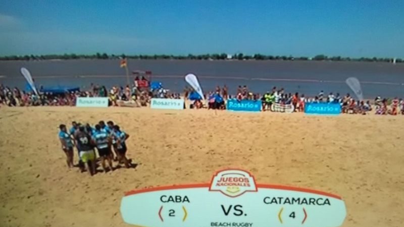 Catamarca, bicampeón de rugby en los Juegos Nacionales de Playa