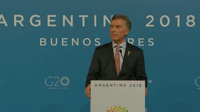Macri, en el cierre del G-20: "el mundo nos dio hoy un lugar"