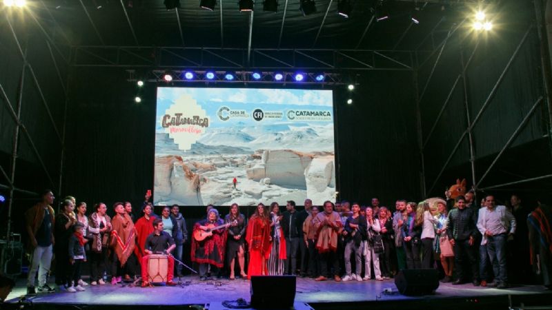 Catamarca tuvo su gran noche en el Obelisco